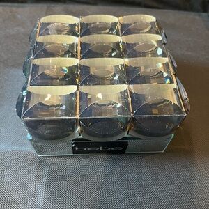 Bebe Geometric Crystal Perfume Bottle